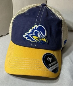 University Of Delaware Blue Hens Hat Snapback Top Of the World Trucker Cap Mesh - Picture 1 of 5