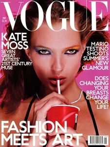 VOGUE Magazine UK May 2000 KATE MOSS Colette Pechekhonova ANA CLAUDIA MICHELS - Picture 1 of 6