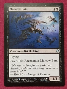 Magic The Gathering COMMANDER 2013 C13 MARROW BATS tarjeta negra Magic The Gathering - Imagen 1 de 2