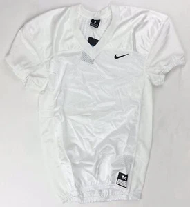 Nike Stock Vapor Mesh Football Practice Jersey Men's M L White 908727 - Picture 1 of 3