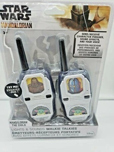Star Wars The Child Walkie Talkies-The Mandalorian Open Box - Picture 1 of 4