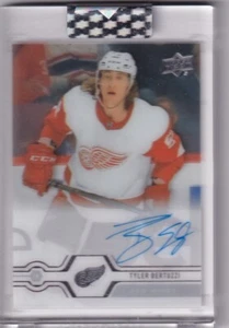 2019-20 Upper Deck Clear Cut Tyler Bertuzzi Autograph - Picture 1 of 2