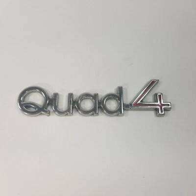 1987-1991 Oldsmobile Cutlass QUAD4 переднее крыло отделка эмблема пара #22536431 - Изображение 1 из 4