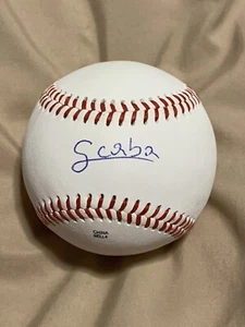 Starlyn Jesus Caba signiert Rawlings offizieller Minor League Baseball Phillies - Bild 1 von 2