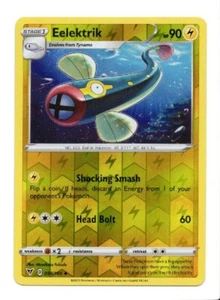 Eelektrik 058/185 Reverse Holo Vivid Voltage Pokemon - Picture 1 of 2