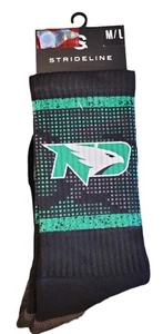 NCAA University North Dakota Fighting Hawks Strideline Crew Socks - Picture 1 of 3