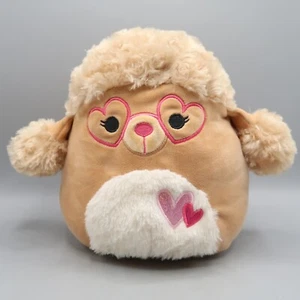 2021 Squishmallows Jacinda the Sheep Plush 8" Valentine Hearts Curly Hair - Picture 1 of 5