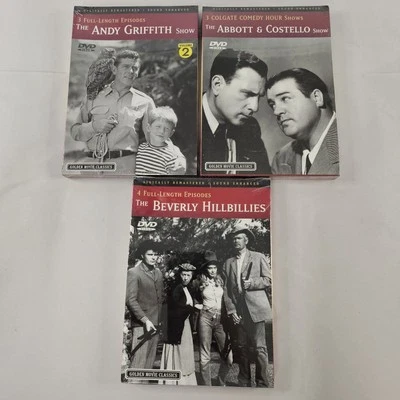 Andy Griffith Abbott & Costello Beverley Hillbillies Golden Movie Classics READ⬇ - Image 1 of 4