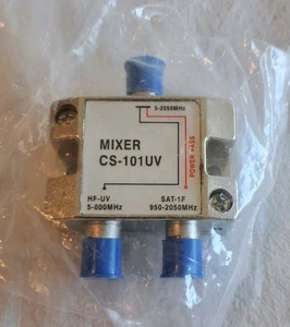 Philmore Satellite Diplexer Mixer CS-101UV 5-800Mhz / 950-2050Mhz Splitter - Picture 1 of 2