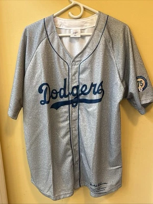 Official Jackie Robinson Day 2022 SGA Jersey  Los Angeles Dodgers 75th XL - Image 1 of 4