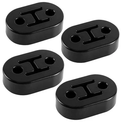  Rubber Exhaust Hanger, Muffler Exhaust System, Heavy Insulator 4PCS-Black - Image 1 of 4