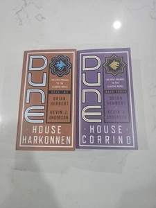 Lot Of 2 Dune Prequel PB House of Harkonnen, House of Corrino - Picture 1 of 3