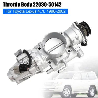 Throttle Body 22030-50142 For Toyota Land Cruiser Lexus LX470 4.7L 1998-2002 — 第 1/4 张图片