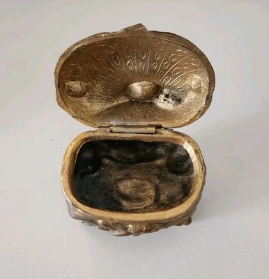 Art Nouveau Jewelry Casket Gift Box 20th Century Trinket Small Size Unlined - Image 1 of 4