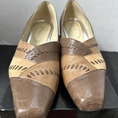 Zapatos vintage Clark’s Patchwork talla 7 EU 40 - 322 Foto 1 de 4