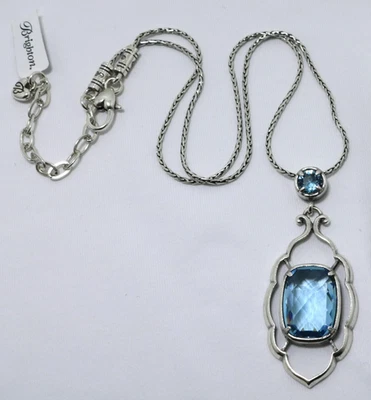 Impresionante collar llamativo Brighton YTC LOVE NUEVO CON ETIQUETAS cristal acuático Foto 1 de 4