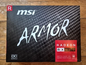 MSI Radeon RX 580 ARMOR OC 8GB GDDR5 Graphics Card [Faulty - BSOD] - Picture 1 of 19