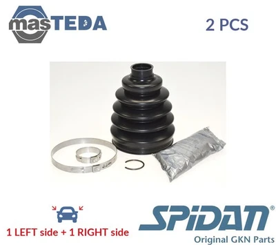 25591 CV JOINT BOOT KIT PAIR SPIDAN 2PCS FOR VW CADDY IV,CADDY ALLTRACK,CC 2L - Image 1 of 4
