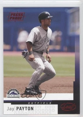 2004 Leaf Press Proof Red Jay Payton #128 - Image 1 of 2