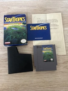 NES StarTropics (Kassette, Box, Handbuch, Brief) Original Nintendo - Bild 1 von 22