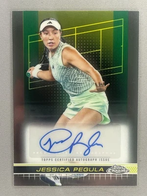 Jessica Pegula - 2024 Topps Chrome Tennis - #TCA-JPA - Auto - Image 1 of 2