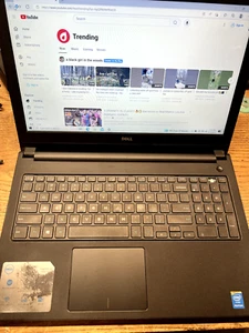 Dell Inspiron 15 5551 Pentium N3540@2.16 Ghz, 4GB RAM 500GB, Win 10 - Parts/Rep - Picture 1 of 8