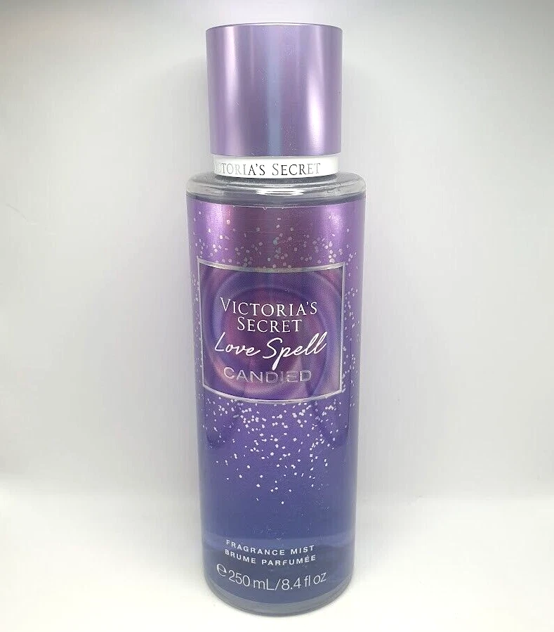 VICTORIA'S SECRET LOVE SPELL NIEBLA CORPORAL CONFITADA 8,4 FL OZ EDICIÓN LIMITADA Foto 1 de 1