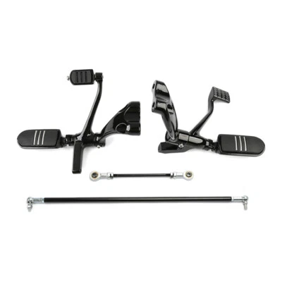 Forward Control Pegs Linkage Levers For Harley Sportster Iron XL883 XL1200 04-13 - Image 1 of 4