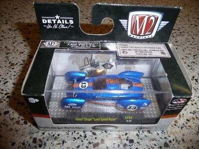 M2 Machines 1/64 Coupe “Land Speed Racer” CF03 AUTOGRAPHED by CHIP FOOSE - Image 1 of 4