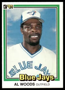 1981 Donruss Al Woods Toronto Blue Jays #32 - Picture 1 of 2