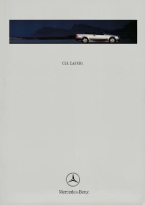 BROCHURE MERCEDES CLK Cabrio - 08/1999 - Italiano - Immagine 1 di 3