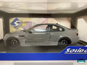 SOLIDO 1/18 BMW 3-SERIES M3 E46 2000 GREY ART.1806508 - Picture 1 of 3