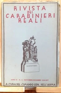 Rivista dei Carabinieri Reali. Rassegna di Studi Militari e Professionali 1935 - Picture 1 of 1