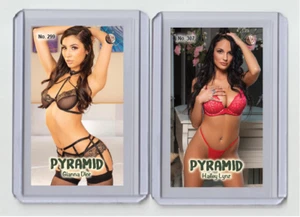 Gianna Dior rare MH Pyramid #'d x/3 Tobacco card no. 299 - Picture 1 of 1