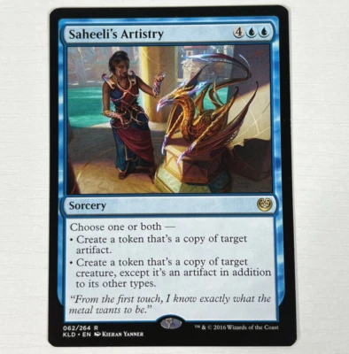 Saheeli's Artistry 062/264 KLD Kaladesh Magic The Gathering MTG Card LP - Image 1 of 4