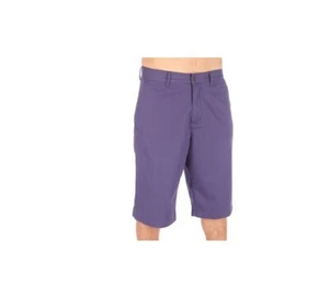 Volcom Bermuda Frickin Chino Short Size 30 44Ita Purple Surf Skate Snowboard - Foto 1 di 3