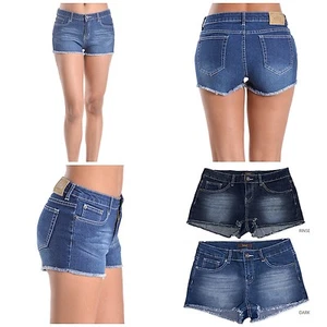 Clearance Final Sale LADIES DENIM SHORTS STYLE #JP002 (SOFRA) - Picture 1 of 1