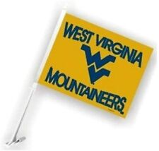 West Virginia Mountaineers NCAA Automobile Car Flag