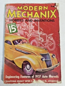 MODERN MECHANIX HOBBIE AND INVENTIONS MAGAZINE Dec 1936 - Bild 1 von 7