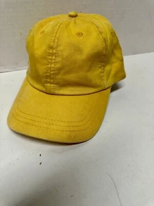 NEU GELBE KAPPE VON DOFMAN PACIFIC 100 % BAUMWOLLE EINHEITSGRÖSSE PASST DEN MEISTEN - Bild 1 von 3