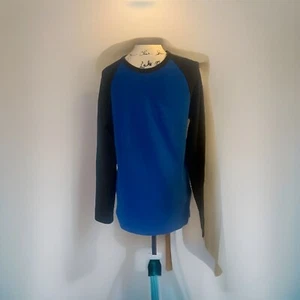 MensExpress Long Sleeve Large Black And Blue - Picture 1 of 1