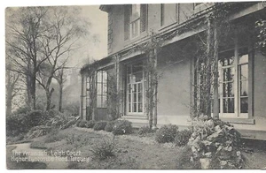 TORQUAY Leigh Court, Higher Lyncombe Road, Verandah, old postcard. Devon - Picture 1 of 1