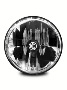 KC HiLiTES 4235 KC Headlight Gravity LED 7in 1-Light Fits 2007-2018 Jeep Wrangle - Picture 1 of 16