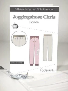 Schnittmuster Fadenkäfer Jogginghose Chris Damen - Bild 1 von 4