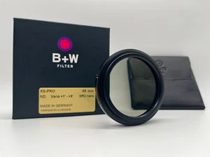 B+W BW B&W Schneider Kreuznach ND Grau-Vario-Filter 55 mm 1-5 Blenden XS Pro mrc - Bild 1 von 5