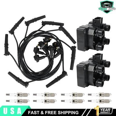 2pcs Ignition Coils for 1993-2001 Ford Ranger 2.3L l4 1998-2001 Ranger 2.5L l4 Foto 1 de 4