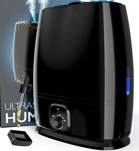 Cool Mist Humidifier for Bedroom 6L - Humidifier Silent Run Time 50 Hours - Picture 1 of 9