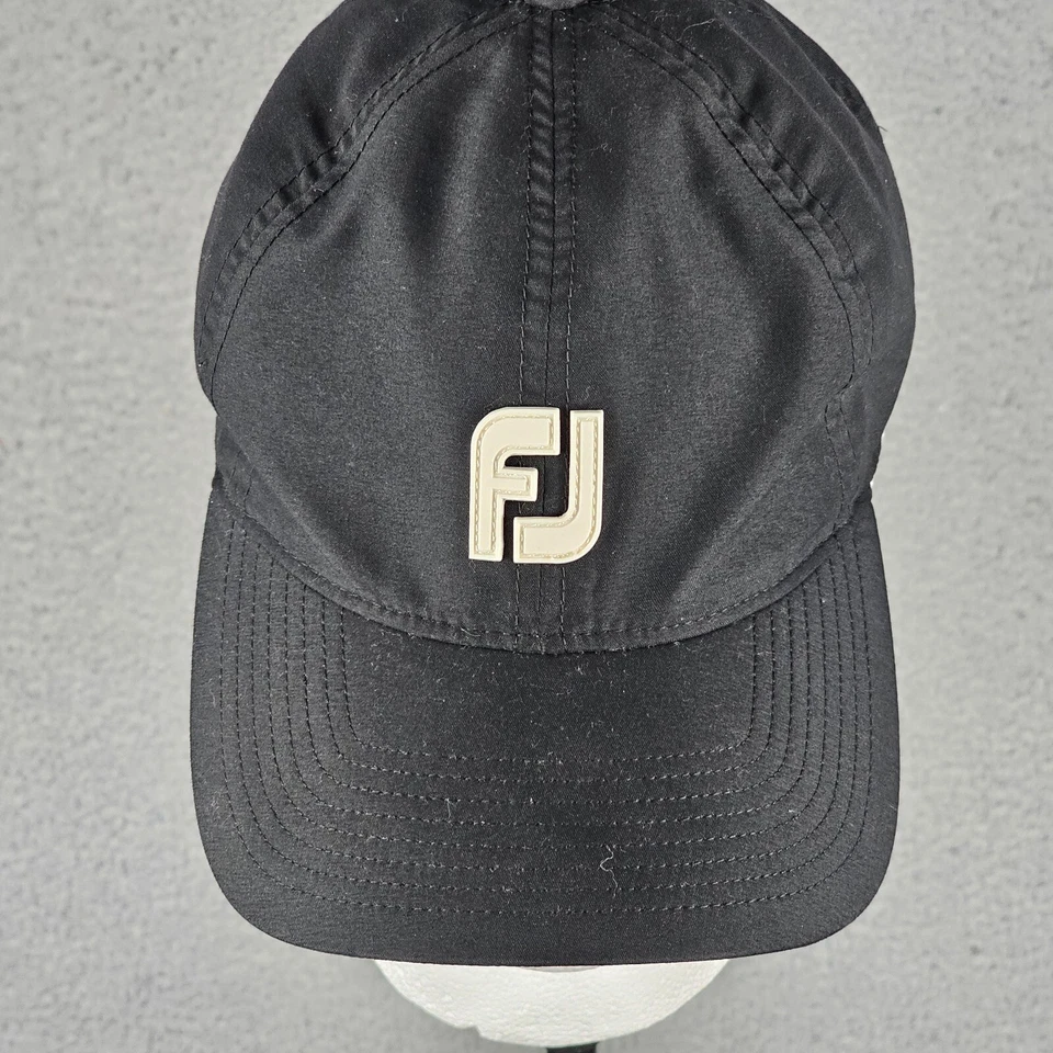 FootJoy FJ SOMBRERO DE GOLF DryJoys Negro Repelente al Agua Correa Ajustable Gorra Trasera Foto 1 de 4