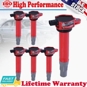 Pack of 6 Ignition Coil For 2006-2010 Chrysler Dodge 2.7L 3.5L 4.0L C1522 UF502 - Picture 1 of 3