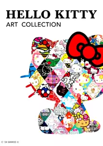 Hello Kitty Art Collection 50th Anniversary Art Book Sanrio Japanese New - Bild 1 von 1